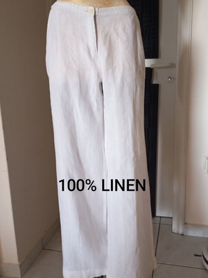 Rebecca Blu linen women's pants size S