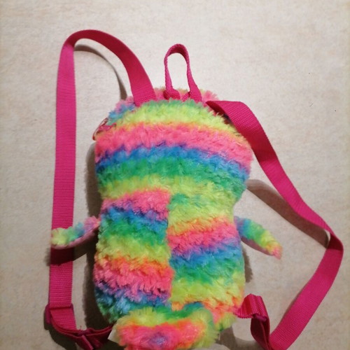 Owen 2018 TY plush owl backpack like new