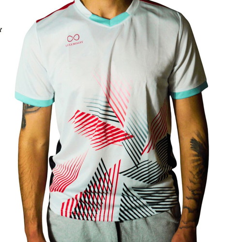 Legendary T-shirt white 100% polyester new