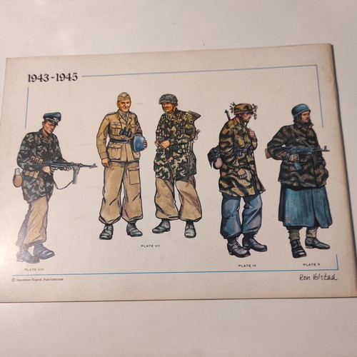 Fallschirmjäger in action book like new, 1973 Squadron/Signal edition