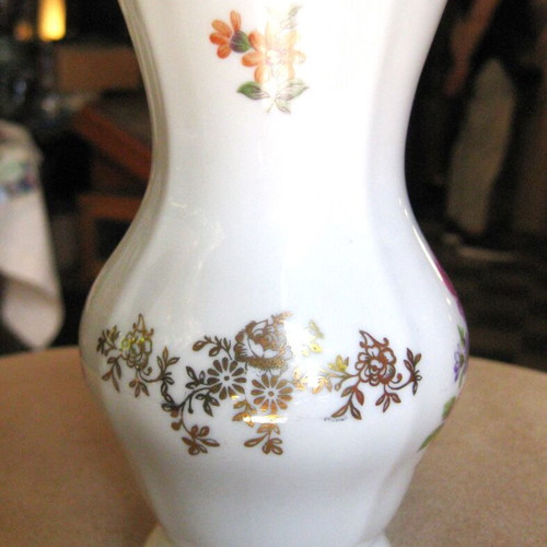 Weimar porcelain vase used