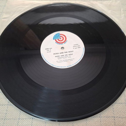 Peter And The Wolf 12' vinyl record used, electronic genre
