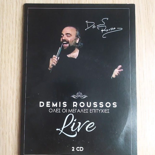 Demis Roussos Live 2CD like new, pop hits collection