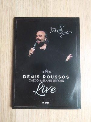 Demis Roussos Live 2CD like new, pop hits collection