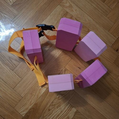Children's swimming belt with foam blocks like new