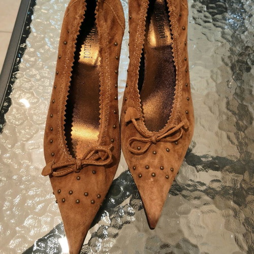 Toi&Moi suede brown pumps new size 38
