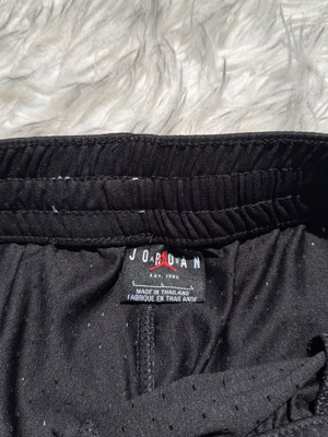 Jordan Ανδρικό Σορτς Μπάσκετ Dri-FIT σαν καινούργιο, μαύρο/άσπρο, L