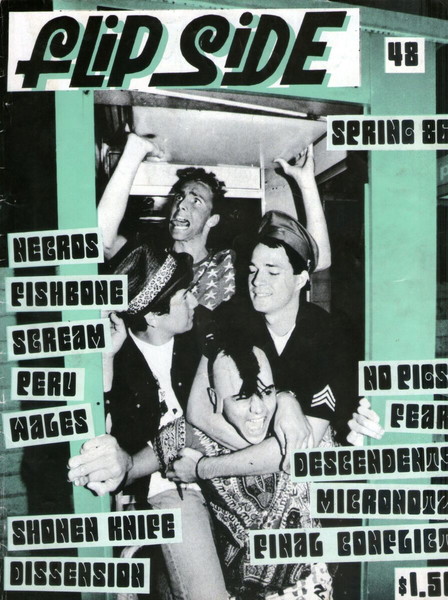 Flipside #48 (1986), punk/hardcore fanzine