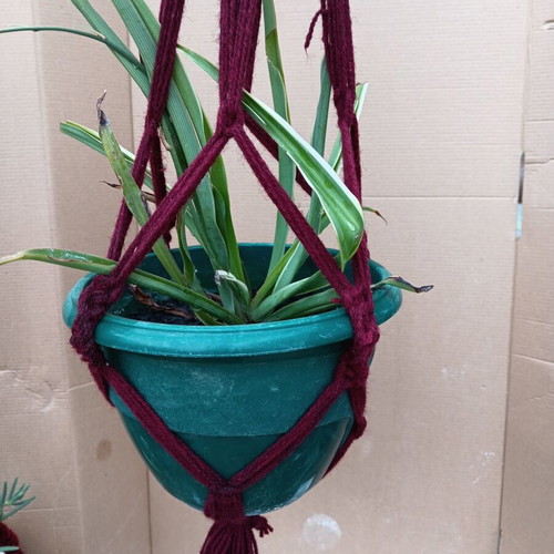Handmade macrame in excellent condition