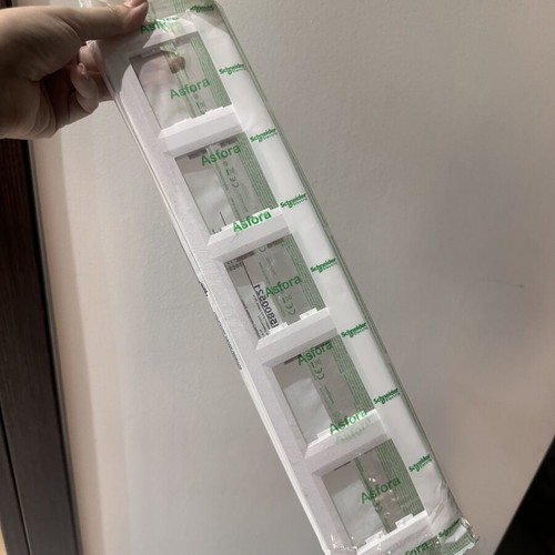 Schneider Electric Asfora 5-Position Switch Frame white like new