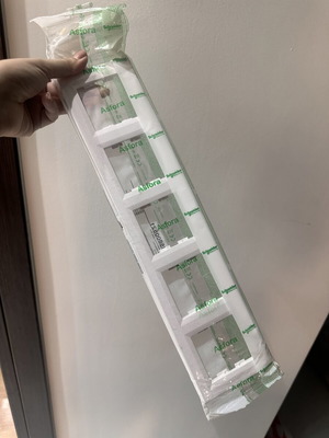 Schneider Electric Asfora 5-Position Switch Frame white like new