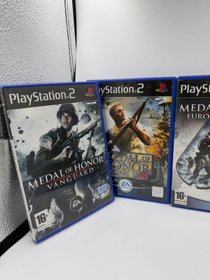 Πακέτο Medal of Honor 4 παιχνίδια μεταχειρισμένα για PlayStation 2