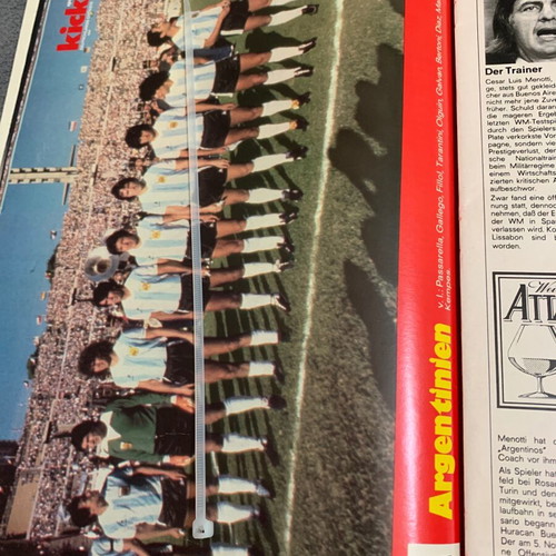 ESPANA 82 Kicker magazine insert, authentic original