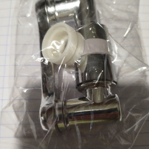 Faucet Extension 360 Degrees new, PVC inox color