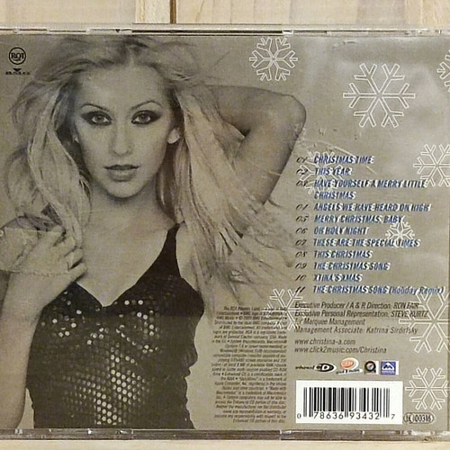 Christina Aguilera My Kind Of Christmas CD like new