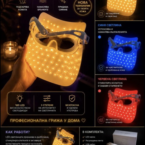 Cutisora LED face mask like new