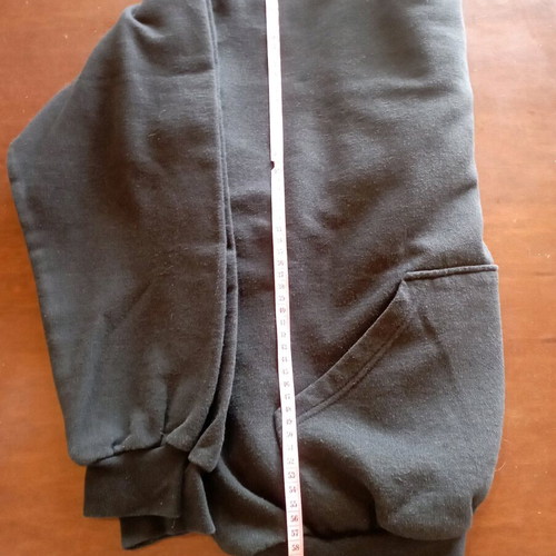 Full face sweatshirt used, black, unisex