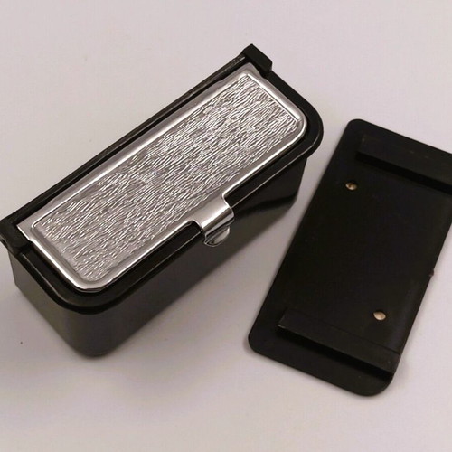 Vintage Saber Car Ashtrays NOS, set of 2, made in Hong Kong 1970s