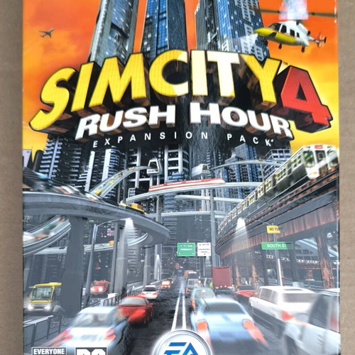 SimCity 4 Rush Hour Expansion Pack PC like new