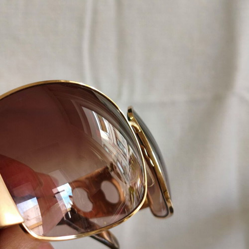 Salvatore Ferragamo sunglasses used, tortoise shell with rhinestones
