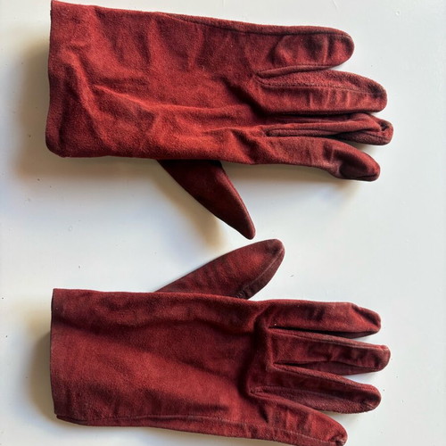 Castor gloves burgundy used