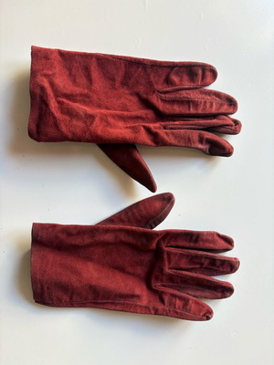 Castor gloves burgundy used