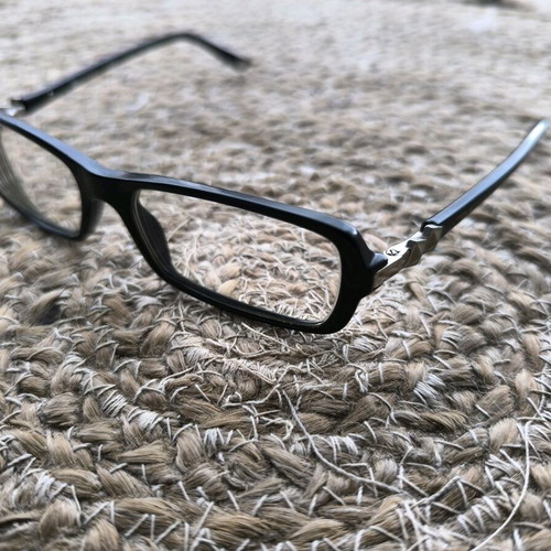 Vogue women's eyeglass frames used with case and cleaning cloth