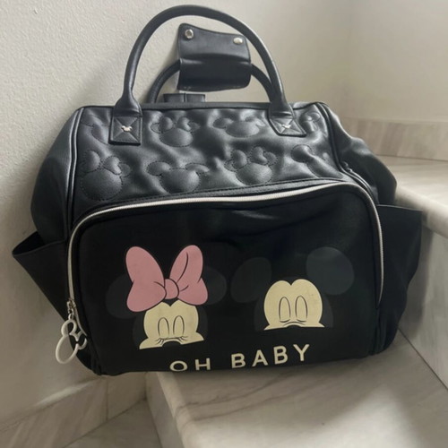 Disney women's backpack like new, black shoulder bag