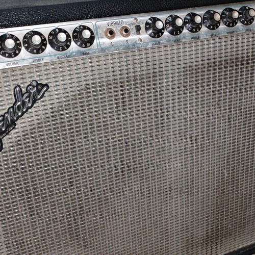 Fender Twin Reverb Silverface amplifier 1979 used, 135W