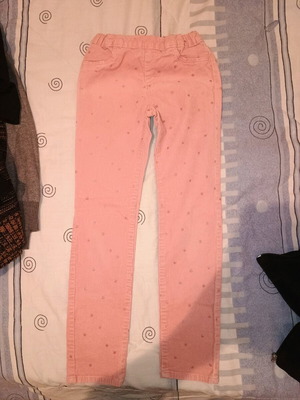 Κοτλέ παντελόνι H&M σαν καινούργιο, ροζ, για 8-9 ετών, μέγεθος 134