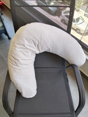 Mothercare nursing pillow used with removable pillowcase