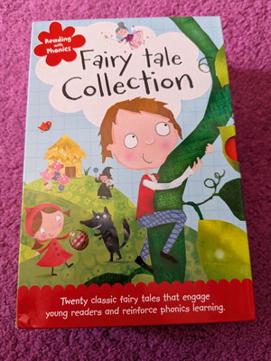 Fairy tale collection English children's books like new with phonics help