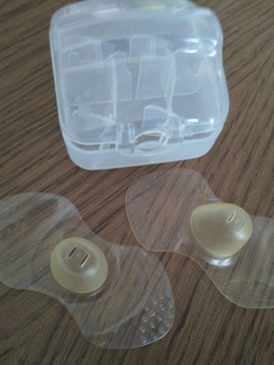 Chicco M/L nipple shields like new