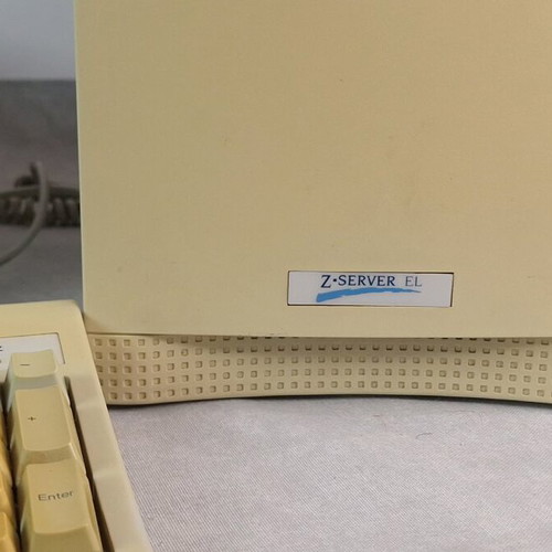 Vintage Zenith Data Systems Z-Server EL computer set used