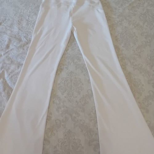Athletic pants like leggings, beige, size M