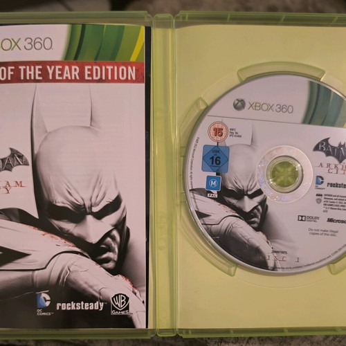 Batman Arkham City Xbox 360 like new, complete