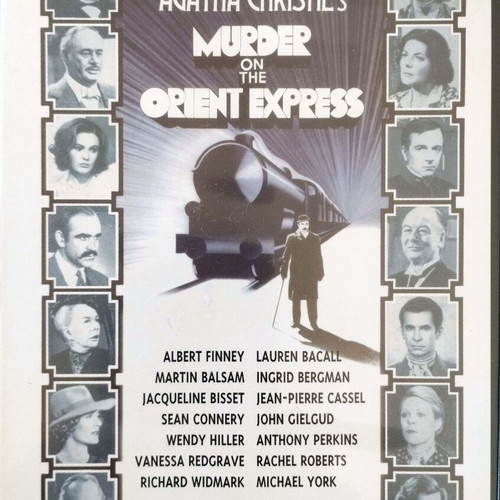 Murder on the Orient Express DVD like new with Greek subtitles