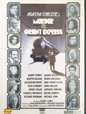 Murder on the Orient Express DVD like new with Greek subtitles