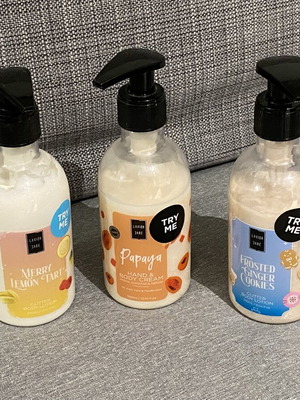 Lavish Care set of 3 tester hand and body creams 3x300ml