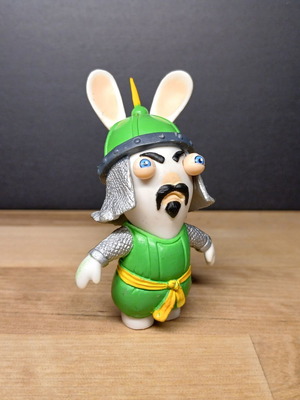Raving Rabbids Travel in Time Collectable Figure like new