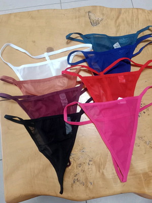 Sexy string εσώρουχα γυναικεία 8 τεμάχια μέγεθος small πολύχρωμα νέα