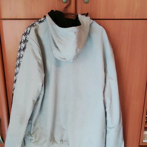 Men's jacket used, size XL, black and white