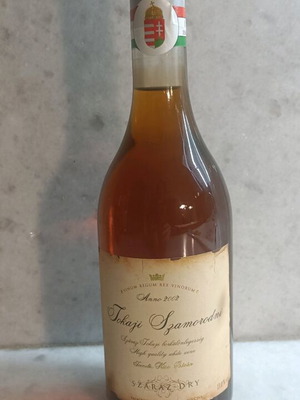 Tokaji Szamorodni Száraz 2002 wine new