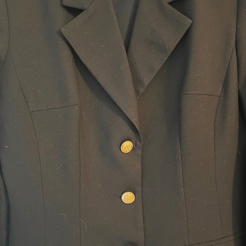 Girls' school suit LB Creation like new, blue jacket and trousers