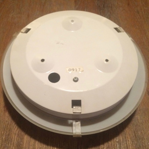 2 x CEILING LIGHTS/25cm - WHITE