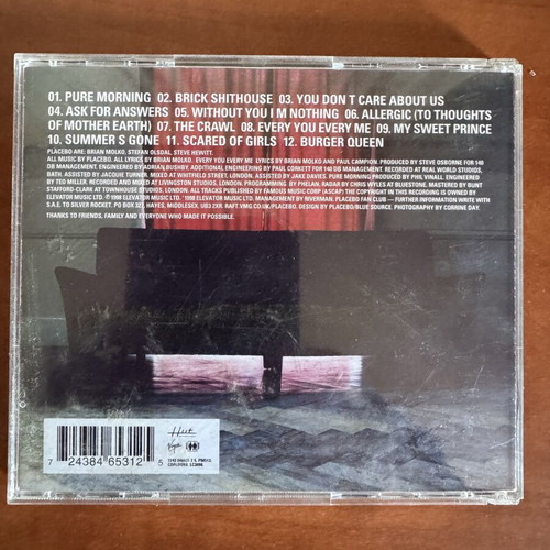 Placebo Without You I'm Nothing original CD like new, rock