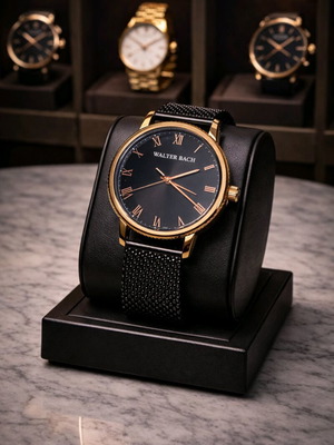 Walter Bach Saphire Crystal watch like new