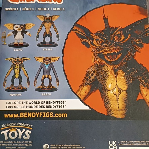 Noble Collection The Gremlins Mohawk Bendyfig Noble Collection The Gremlins Mohawk Bendyfig
