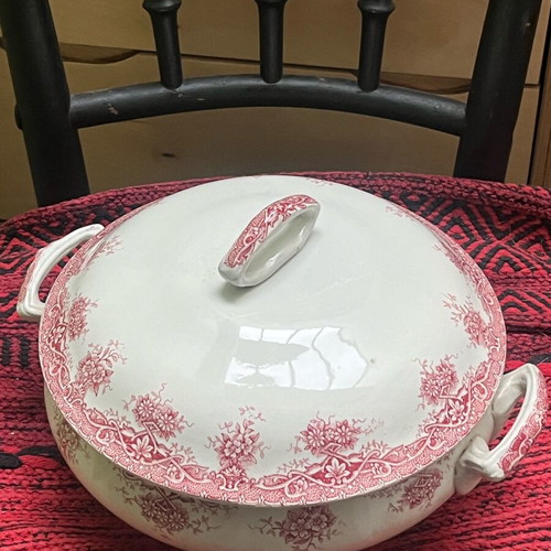 Prima porcelain dish used, 1960s vintage, French made