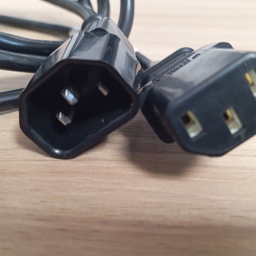 HP 8120-6514 IEC C13/C14 power cord cable used 2m